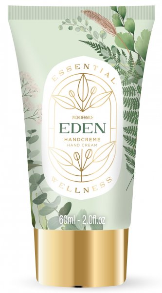 60ml Handcreme "Eden" in Tube mit goldenem Verschluss